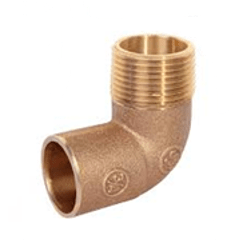 CODO BRONCE 3/4″ SO HE
