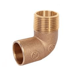 CODO BRONCE 3/4″ SO HE