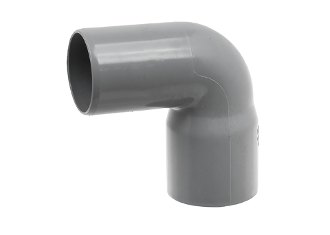 CODO PVC SANITARIO 40MM X 87.5° GRIS