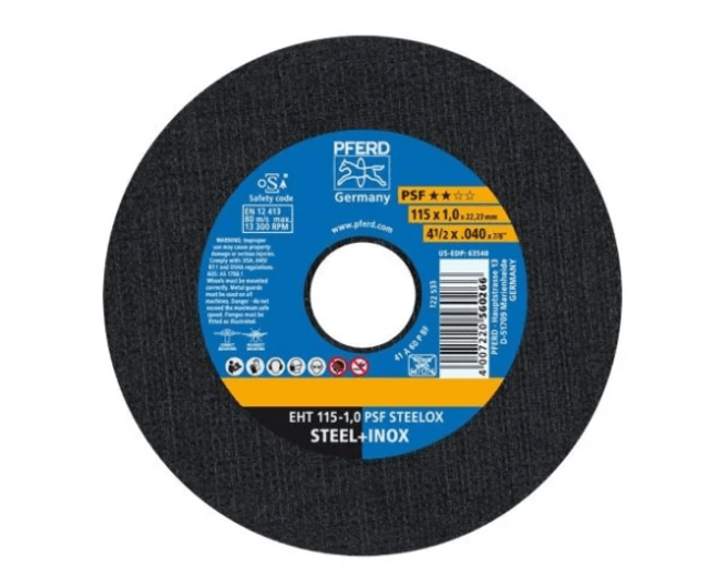 DISCO CORTE METAL 4 1/2″ INOXIDABLE